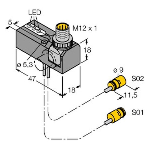 Turck NI2-K09-0.095/0.11-BDS-2AP6X3-H1141/S34 Turkey