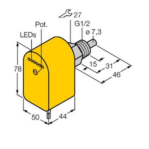 Turck FCS-G1/2A4P-VRX/230VAC Turkey