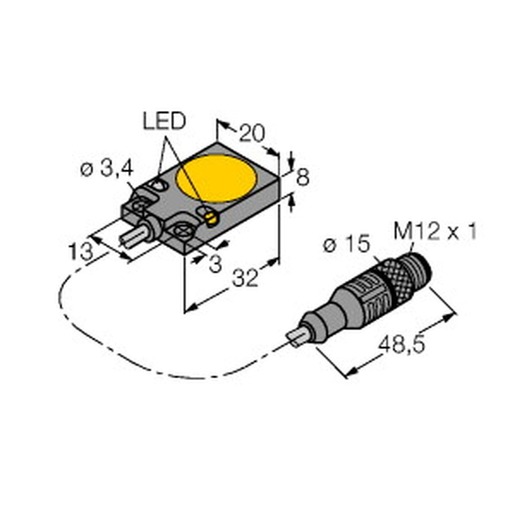 Turck BI5U-Q08-AP6X2-1XOR-RS4 Turkey