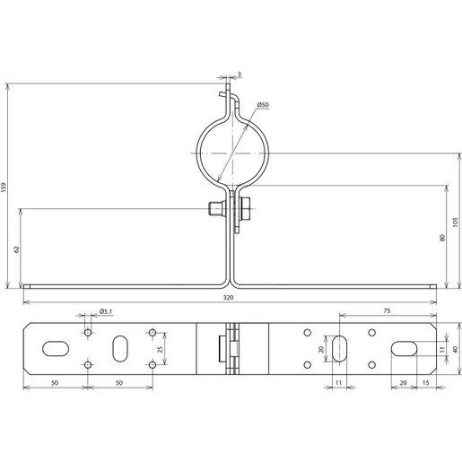 Dehn + Söhne WB D50 WA V2A Turkey