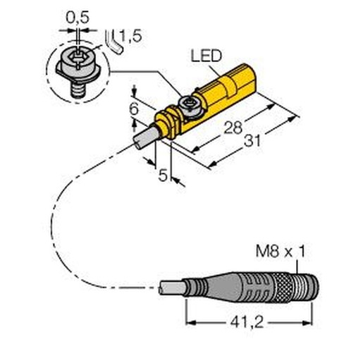 Turck BIM-UNT-AP6X-0.3-PSG3M Turkey