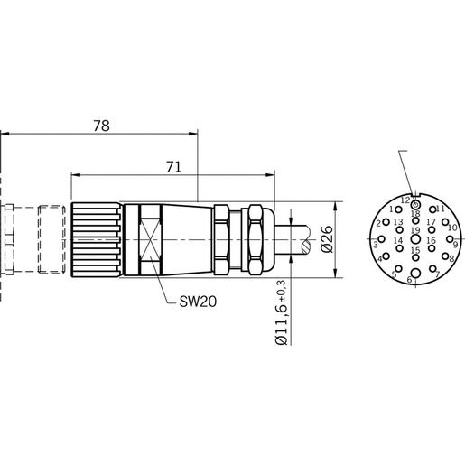 Euchner C-M23F19-19XDIFPU20,0-MA-092726 Turkey