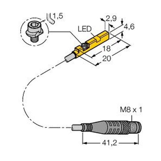 Turck BIM-UNR-AP6X-0.3-PSG3M Turkey
