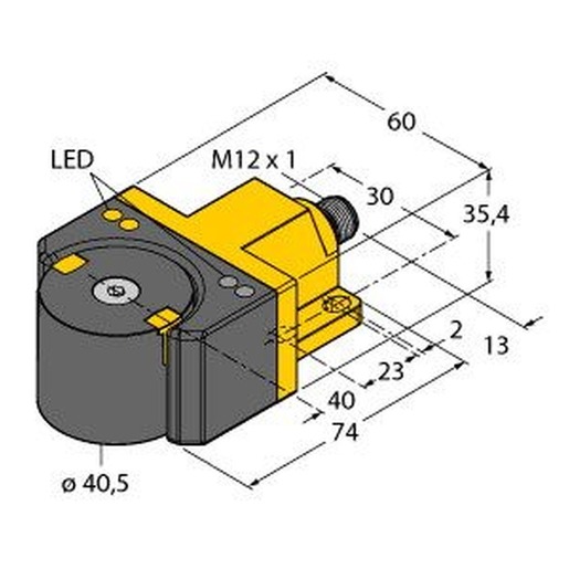 Turck RI360P1-DSU35-ELIU5X2-H1151 Turkey