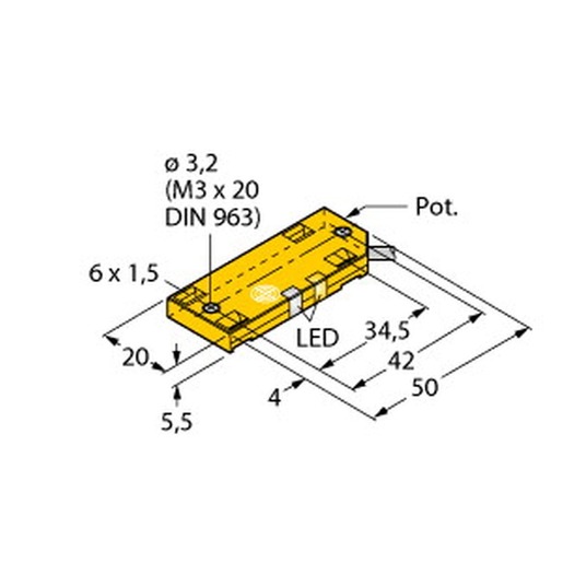 Turck BC10-QF5.5-AP6X2 Turkey
