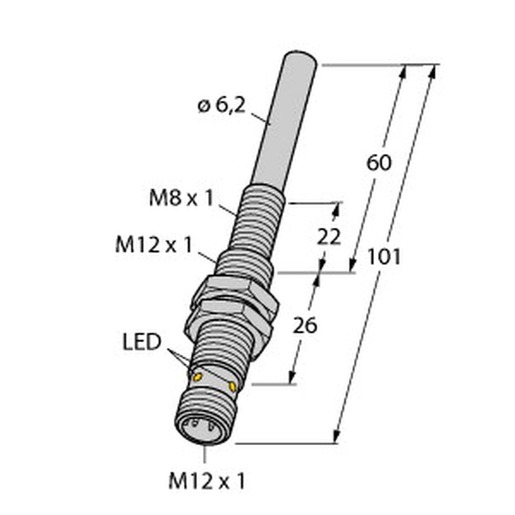 Turck NIMFE-M12/6.2L101-UP6X-H1141 Turkey