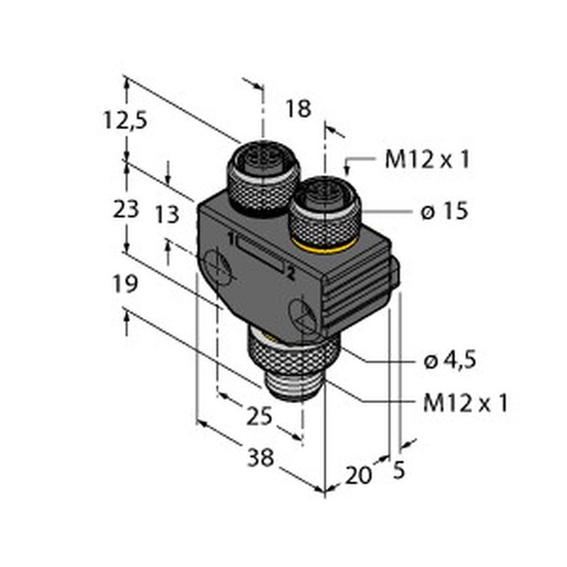 Turck VB2-FSM5-2FKM4.4/S2087 Turkey