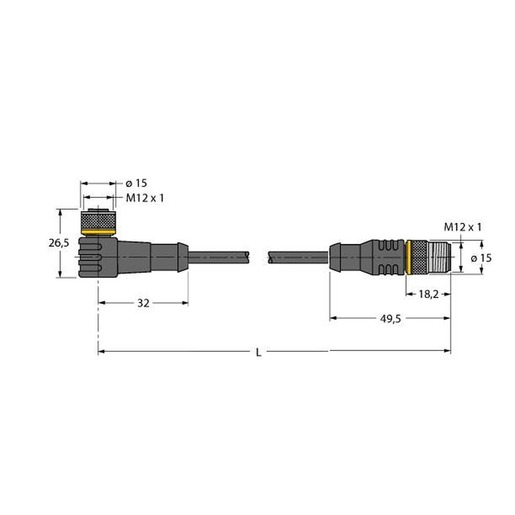 Turck WKC4.4T-1-RSC4.4T/TXL Turkey