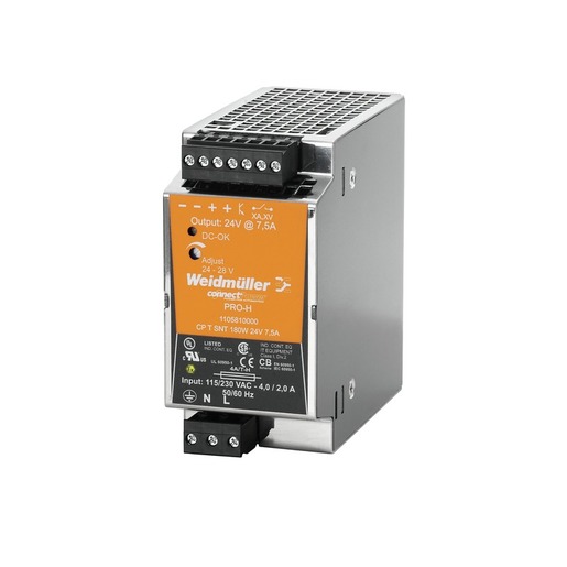 Weidmüller CP T SNT2 180 W 24 V 7,5 A Turkey