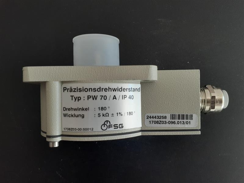 FSG Typ:PW 70/A/IP40 Angular Potentiometer Turkey