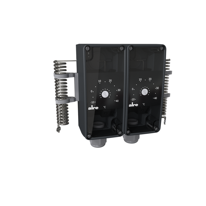 Alre RTKSA-114.110 Control room double thermostat, 2x 0…50…°C, 2x TW, 2x internal setting Turkey