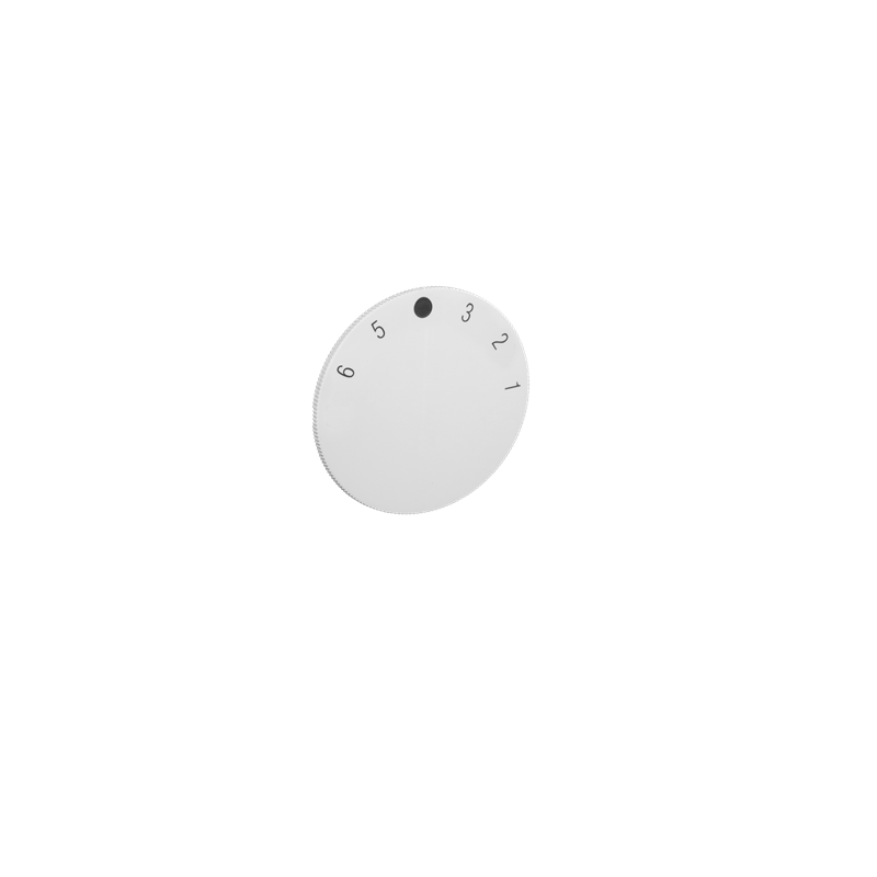 Alre ET-02 Adjustment knob for devices in B1000 series, numerical scale 1…6, pure white, gloss Turkey