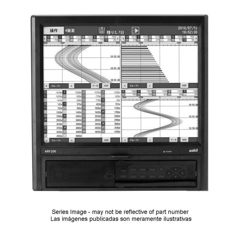 Azbil ARF200 Series | Paperless Recorder (12/24/36/48 channels) Turkey