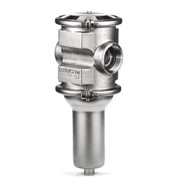 Mankenberg 6355011VA-1 Back pressure regulator UV55 G1/2 PN20 1-4 bar KVS 1,3 m3/h Stainless steel EPDM Turkey