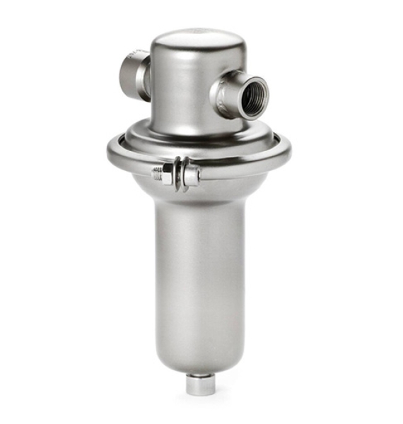 Mankenberg 6193115UA-E Back pressure regulator UV35 G1/2 PN25 4-12 bar KVS 0,2 m3/h Stainless steel Metallisch / EPDM Turkey