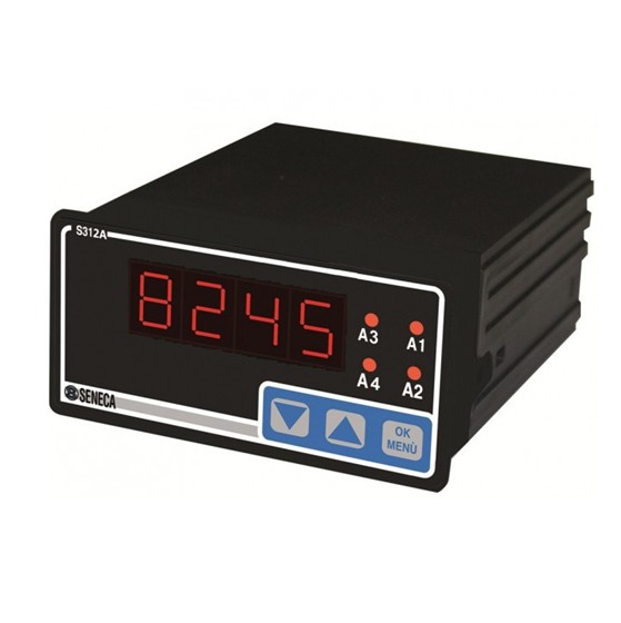 Seneca S312A 4-Digits display with analog input and 4 relay outputs Turkey