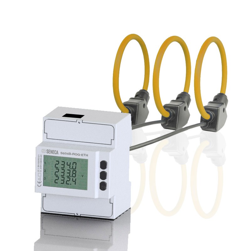 Seneca S604B-ROG KIT with S604B (versione BASIC) energy power meter and three Rogowski coils Turkey