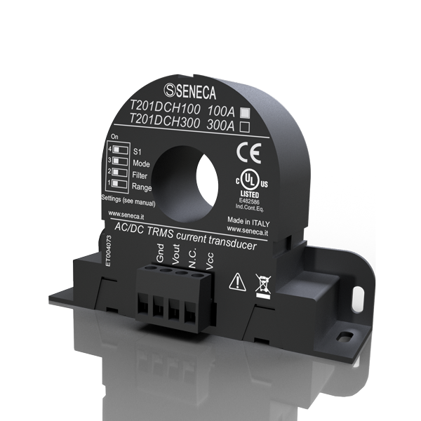 Seneca T201DCH100 AC/DC contactless TRMS current (± 100 A) transducer, Hall Effect with 010 V AO Turkey