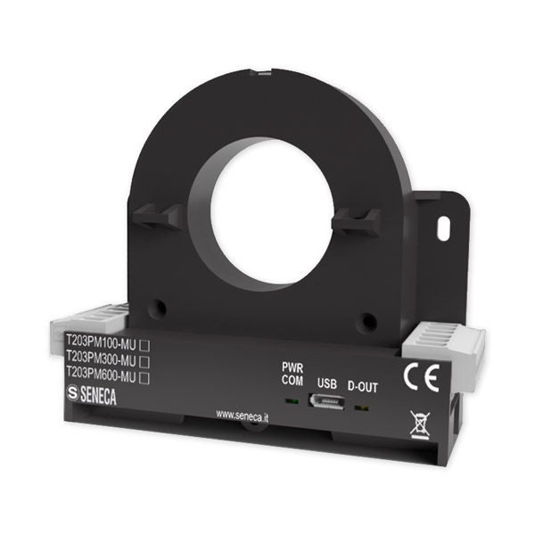 Seneca T203PM100-MU Single-phase power meter with direct current and energy measurement up to 100 A Turkey