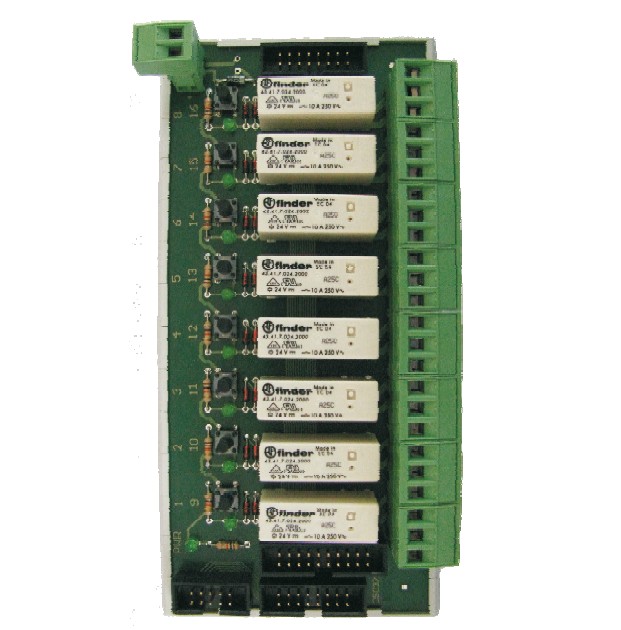 Seneca Z-8R-10A 8 relay board with 250 Vac - 10 A Turkey
