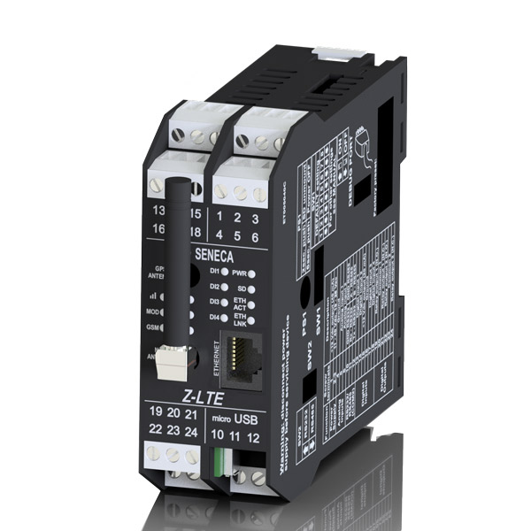 Seneca Z-LTE
        (HW. rev. E0/F0) 4G LTE WW Datalogger with GPS, built-in and expandable I/Os, logic functions, remote control, and alarm management Turkey
