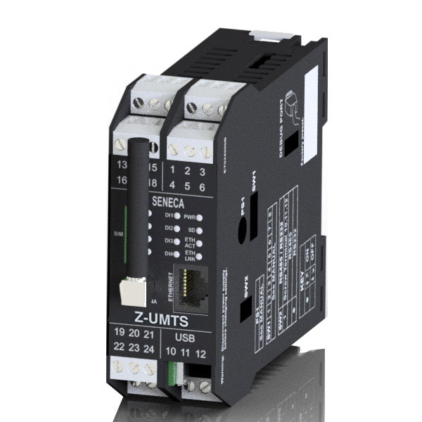 Seneca Z-UMTS (prod. pre 03/2019) HSPA+ datalogger with built-in I/O's, telecontrol functions and advanced programming language Turkey