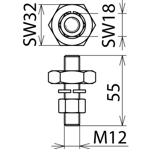 Dehn + Söhne AS SCHR M12 55 Turkey