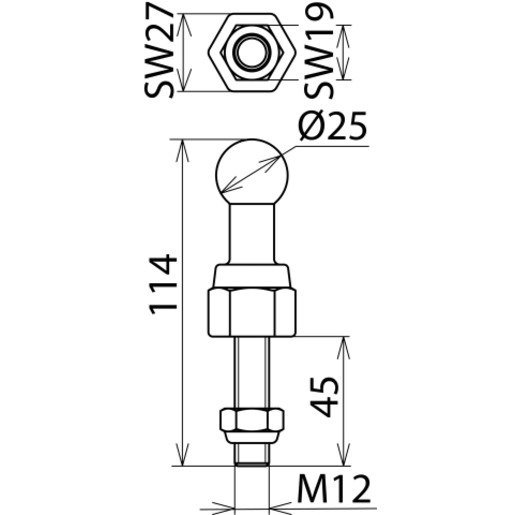 Dehn + Söhne KFP 25 M12 45 SSM Turkey