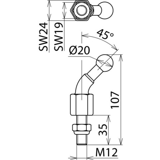 Dehn + Söhne KFP 20 W45 M12 35SSM Turkey