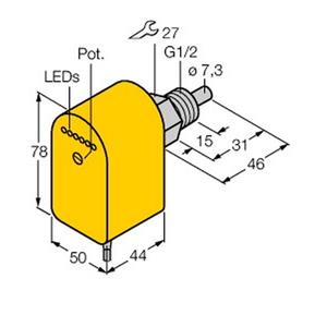 Turck FCS-G1/2A4P-VRX/230VAC