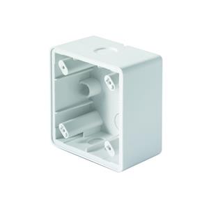 Esylux Aufputzdose IP 20/IP 44 weiß