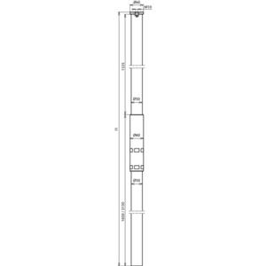 Dehn + Söhne SR D50 M10 3200 GFK AL