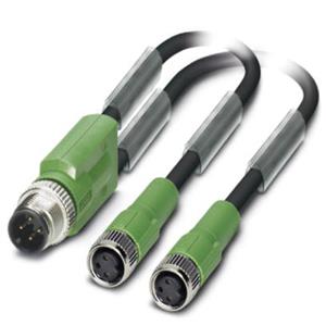 Phoenix Contact SAC-3P-M12Y/2X1,5-PUR/M 8FS