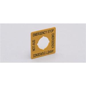 Ifm Electronic EMERGENCY STOP LABEL Turkey