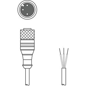Leuze electronic KD U-M12-3A-V1-050 Turkey