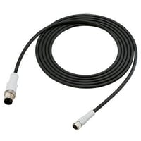 Keyence OP-88072 Connector Cable: M8-M12 Straight, 5 m, PUR