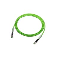 Keyence OP-88453 M8 male - M8 male Ethernet cable 2 m