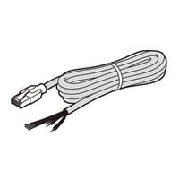 Keyence SJ-C5U 10-pin I/O Power Cable 5-m