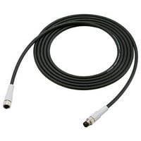Keyence OP-88069 Connector Cable: M8-M8 Straight, 2 m, PUR