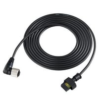 Keyence OP-88027 Sensor-to-controller cable for 4-pin M12 connector type, L-shape, 2m