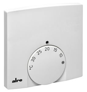 Alre KTRTB-211.108 Room thermostat, heating/cooling, surface-mounted super flat, 230V AC, silent (Triac) Turkey