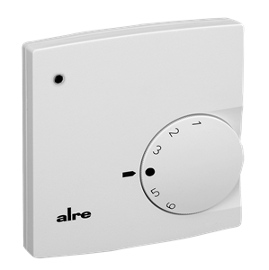 Alre RTBSB-001.096 Room thermostat, surface-mounted, 5…30…°C, 230V AC, NC contact, heating display Turkey