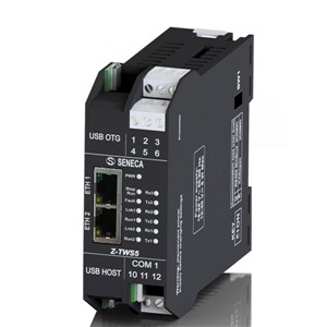 Seneca Z-TWS5 Advanced multifuncion control unit IEC 61131 Codesys embedded