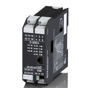 Seneca ZE-4DI-2AI-2DO (HW rev. A0/B0/C0) 4 CH Digital Input/ 2 CH Analogue Input, 2 CH Digital Output Modbus RTU-Modbus TCP-IP Turkey