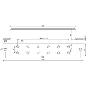 Dehn + Söhne ES 2X6 ASB11 STTZN