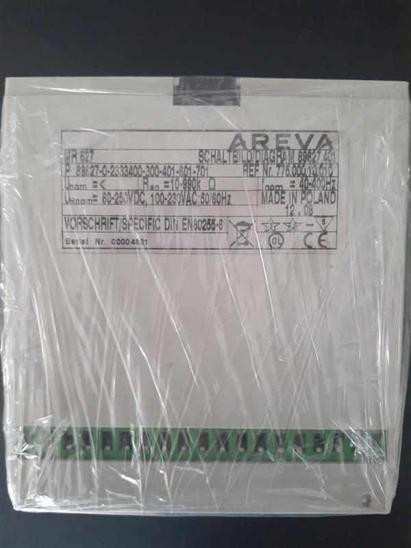 Areva MR 627  Eart-Fault Relay_0 Turkey