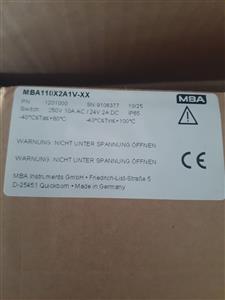 MBA instruments MBA110X2A1V-XX 1201000 Mebran Siviç_0 Turkey