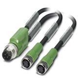 Phoenix Contact SAC-3P-M12Y/2X0,6-PUR/M 8FS