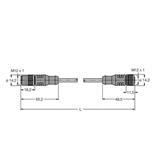 Turck RSSW-RKSW451-6M
