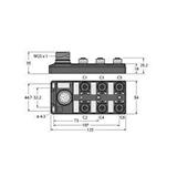 Turck TB-6M12-4P2-CS12T